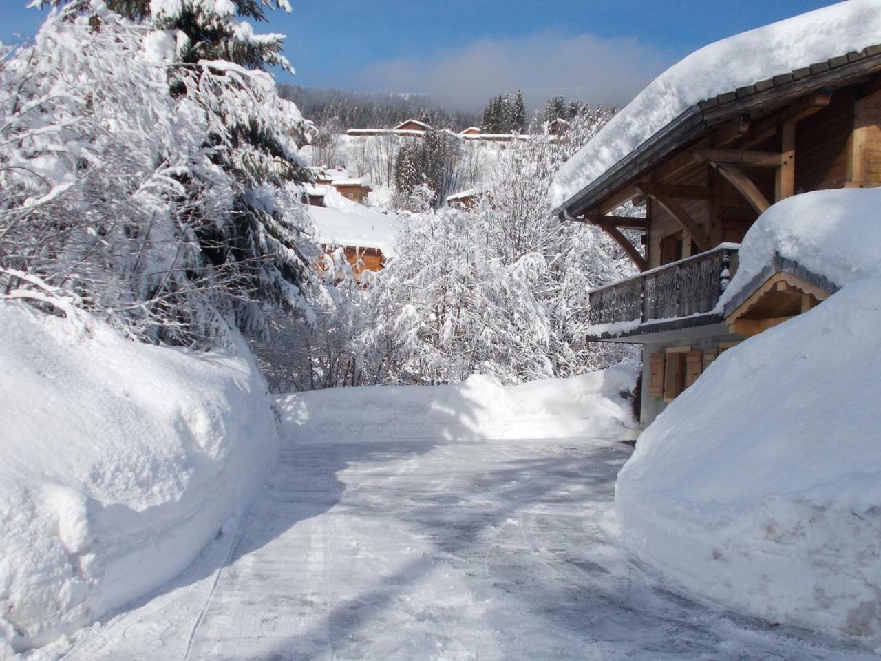 Chalet Jonquille Les Gets Eksteriør bilde